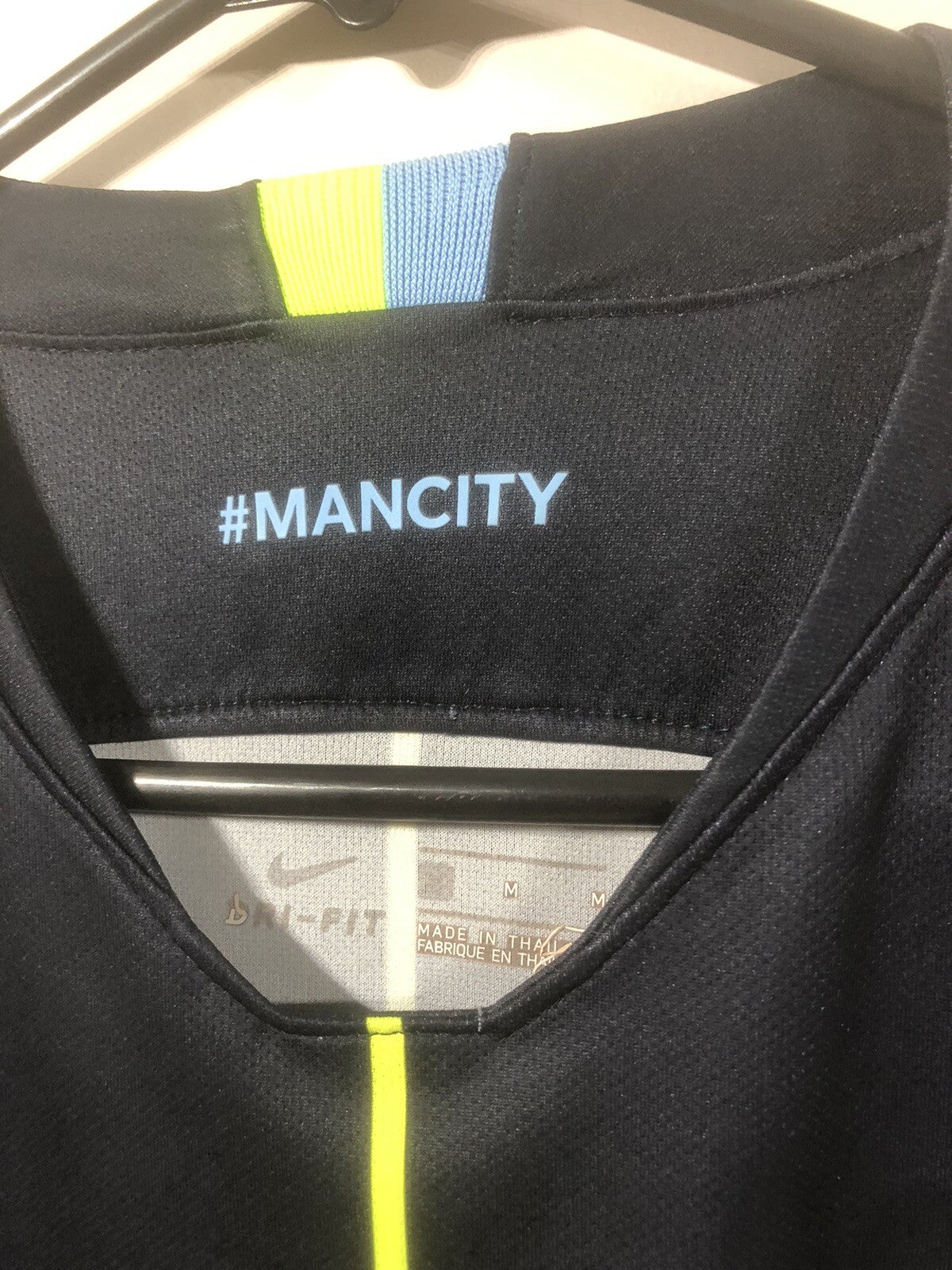 Manchester City Kun Aguero #10 2018/19 Medium Away Excellent Conditio 919002-476