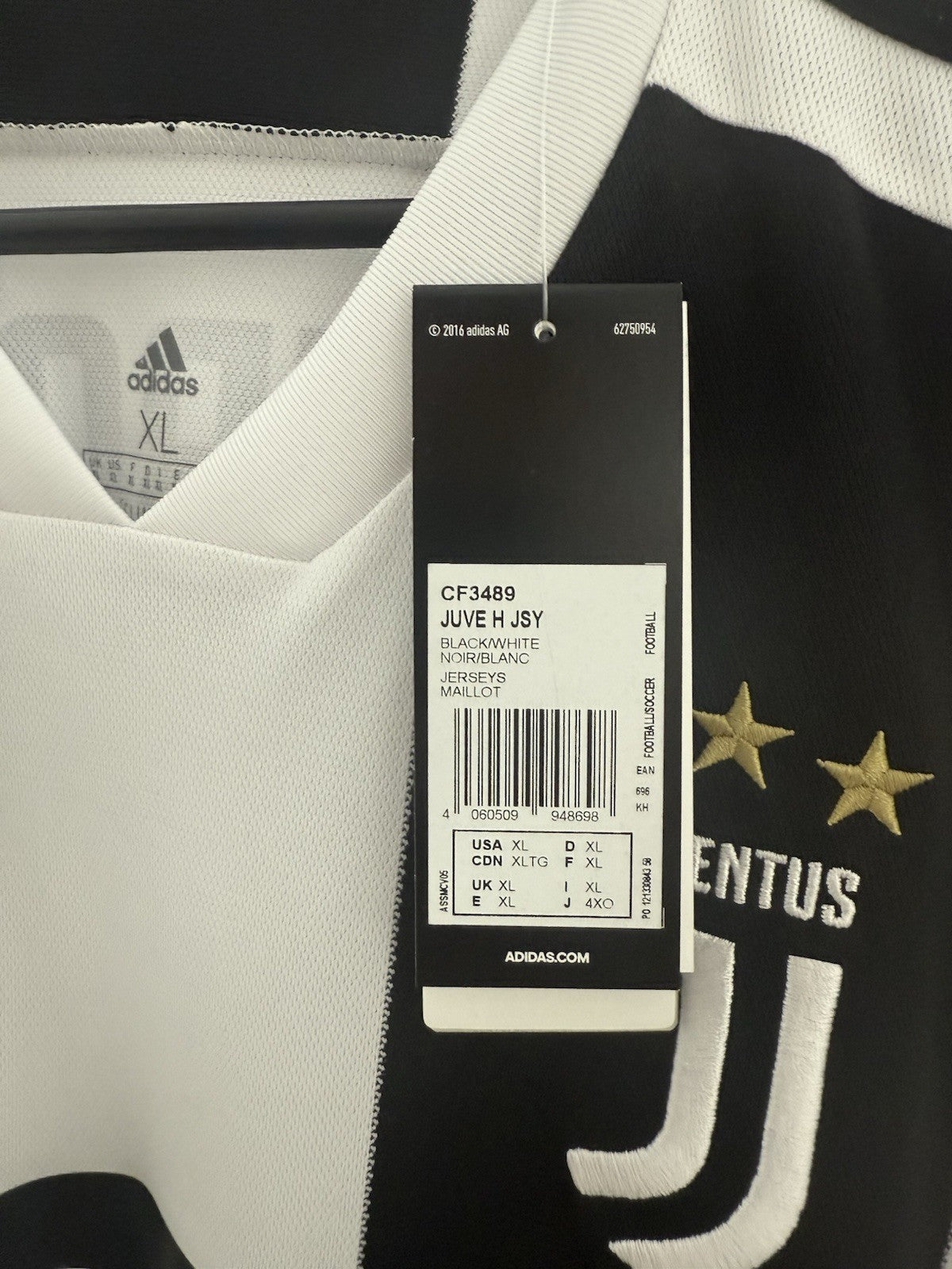 Juventus Dybala #10 2018/19 XL Home Shirt Adidas BNWT CF3489