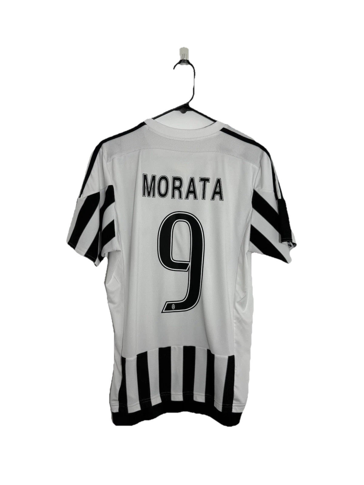 Juventus Morata #9 2015/16 Medium Home Shirt Adidas Excellent Condition AA0336