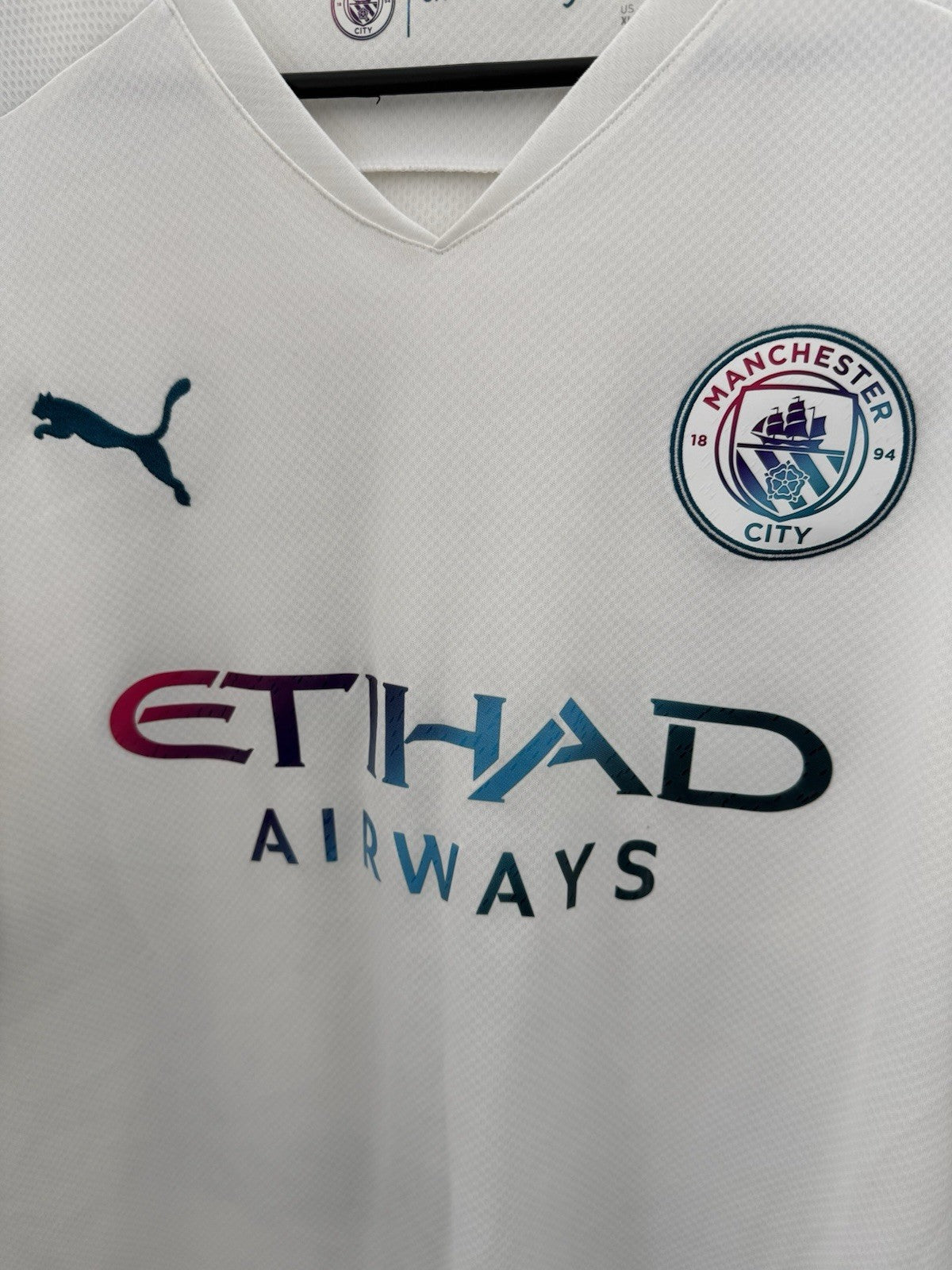 Manchester City Bernardo #20 2021/22 XL Away Shirt Excellent Condition 759211-02