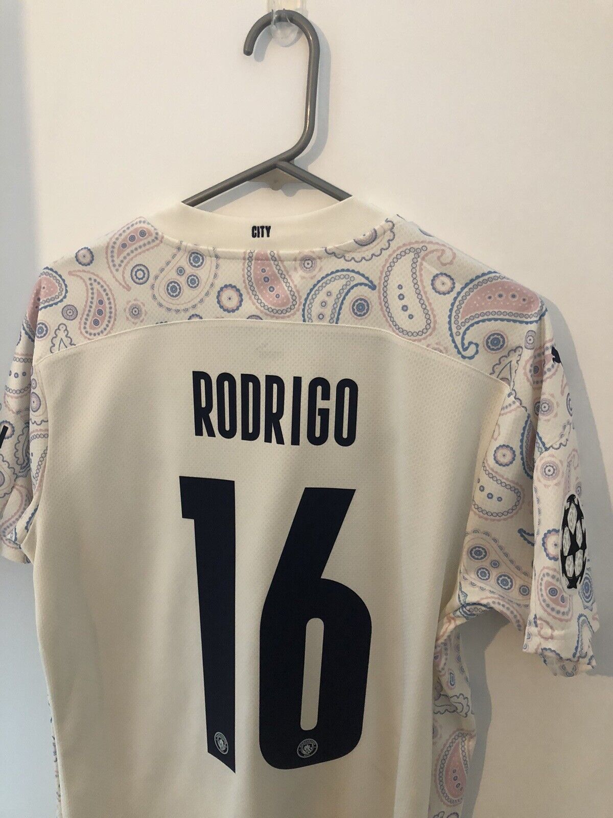 Rodrigo 16 Manchester City 2020 21 Medium Cl 3rd Excellent Condition 757095 03