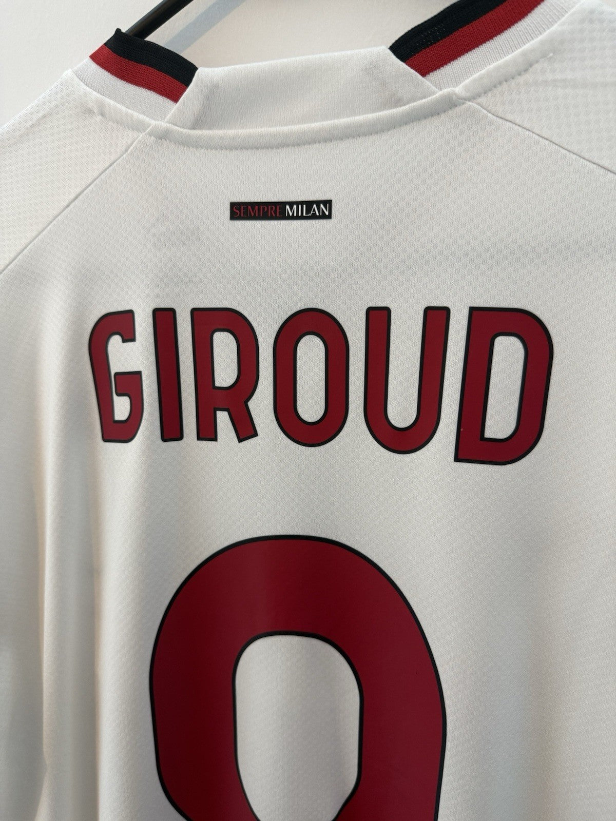 AC Milan Giroud #9 2022/23 Medium Away Shirt Puma Excellent Condition 765834-02