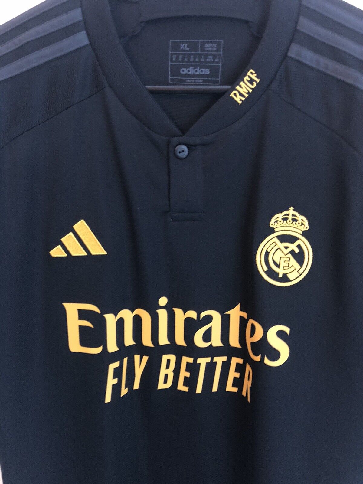 Bellingham 5 Real Madrid 2023 24 3rd Xl Cl Shirt Excellent Condition In9846