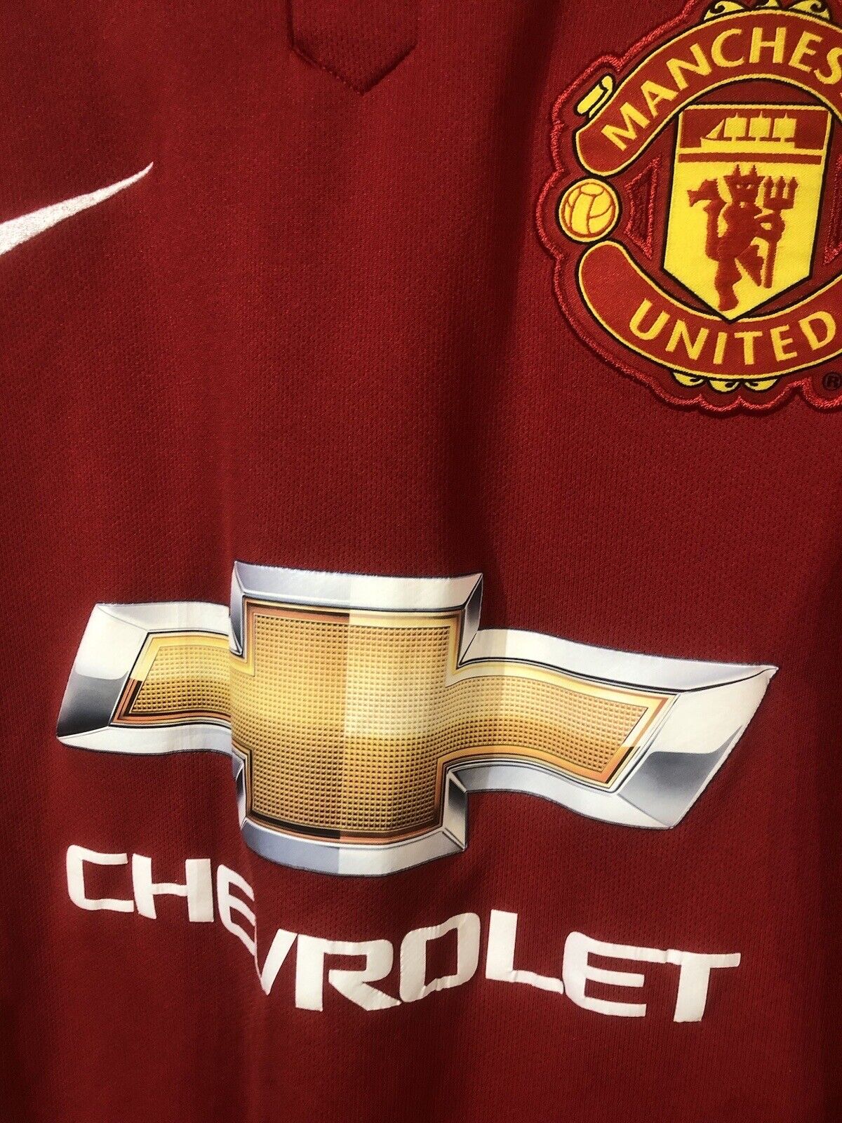 Manchester United Small 2014/15 Home Shirt Nike Very Good Condition