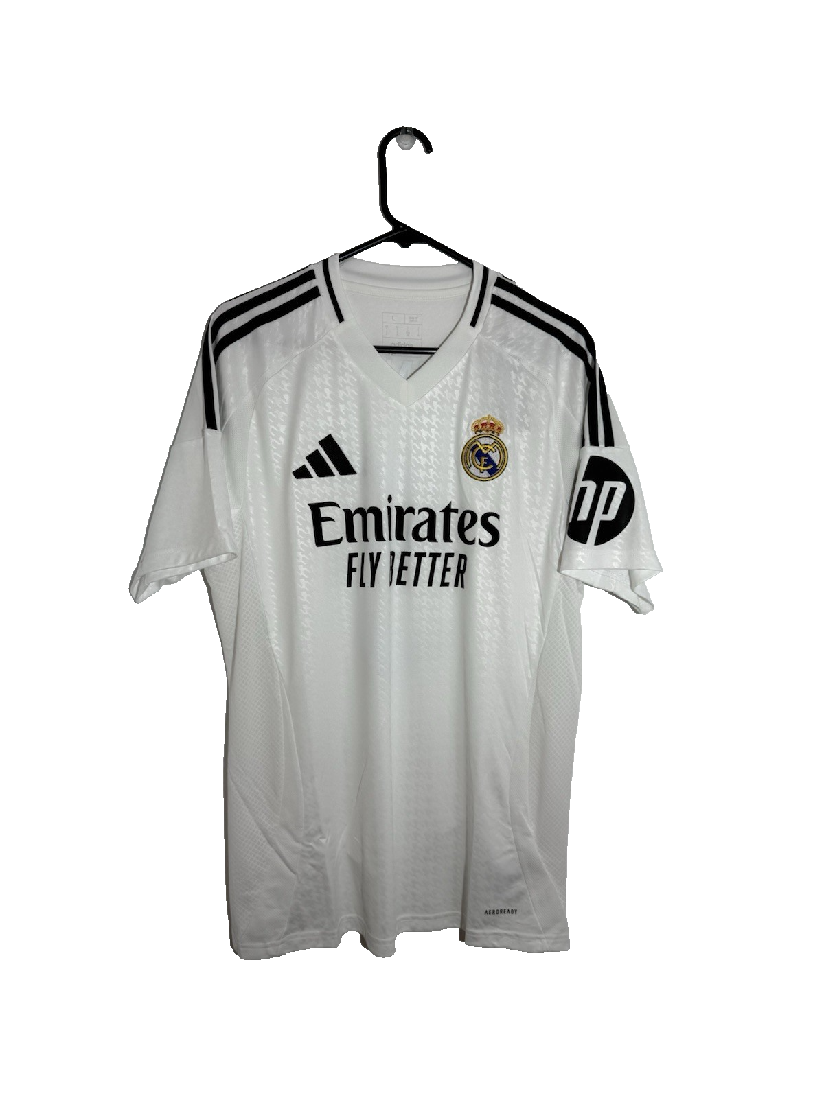 Real Madrid Bellingham #5 2024/25 Home Large Shirt BNWT IU5011