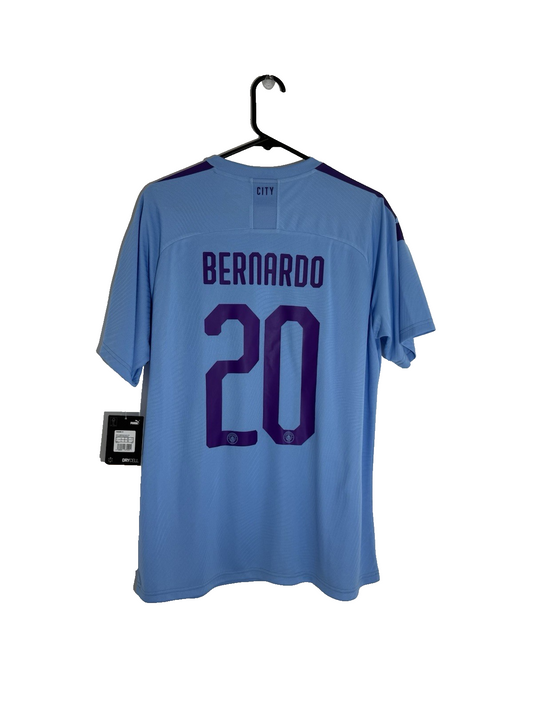 Manchester City Bernardo #20 2019/20 Large Home Shirt Puma BNWT 755586-01