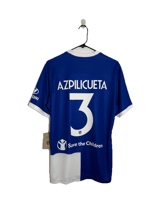 Atletico Madrid Azpilicueta #3 2023/24 Medium Away Shirt BNWT DX2679-418