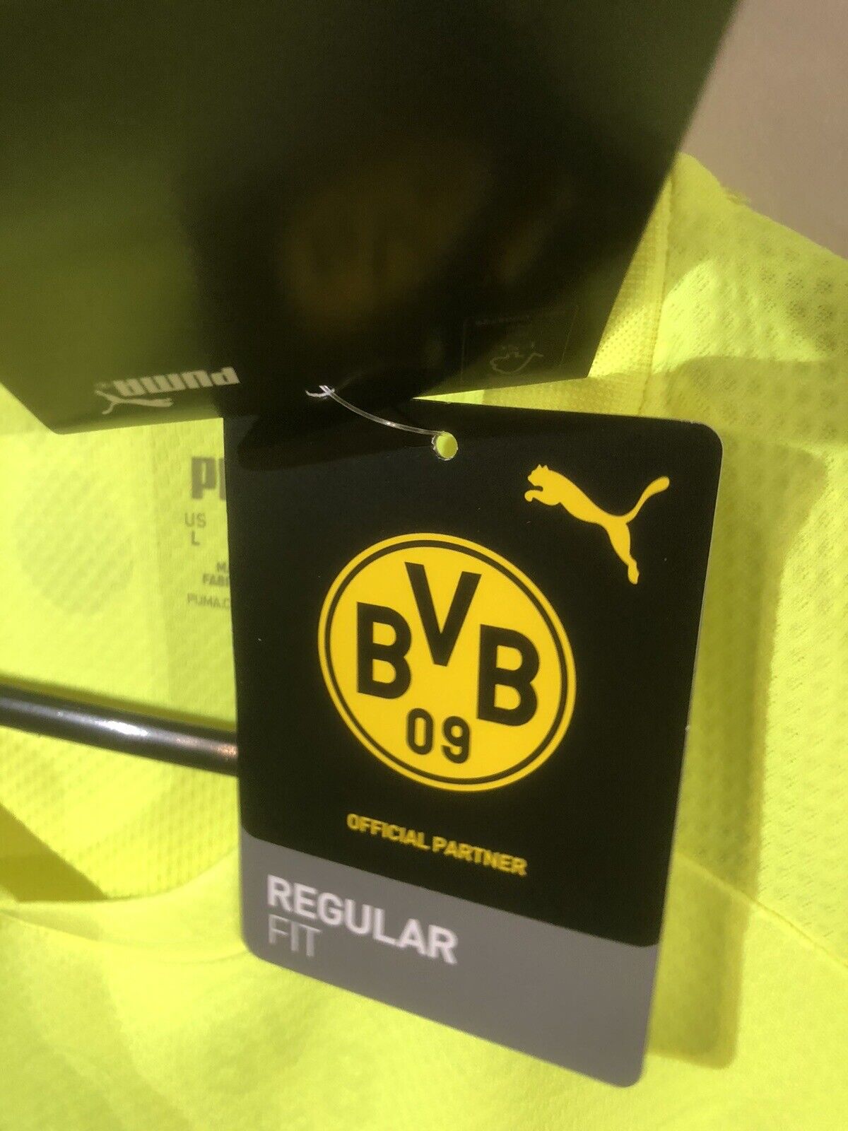 Haaland #9 Borussia Dortmund 2021/22 Large 3rd Football Shirt Puma BNWT