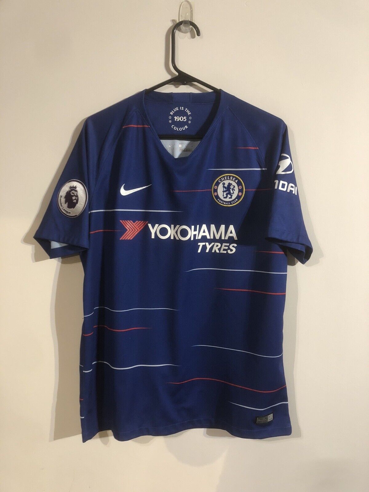 Azpilicueta #28 Chelsea 2018/19 Large Home Shirt Nike Excellent Condition