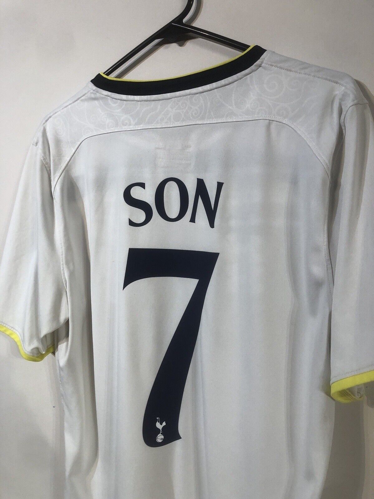 Son #7 Tottenham Hotspur 2014/15 Large Home Shirt UA Very Good Condition