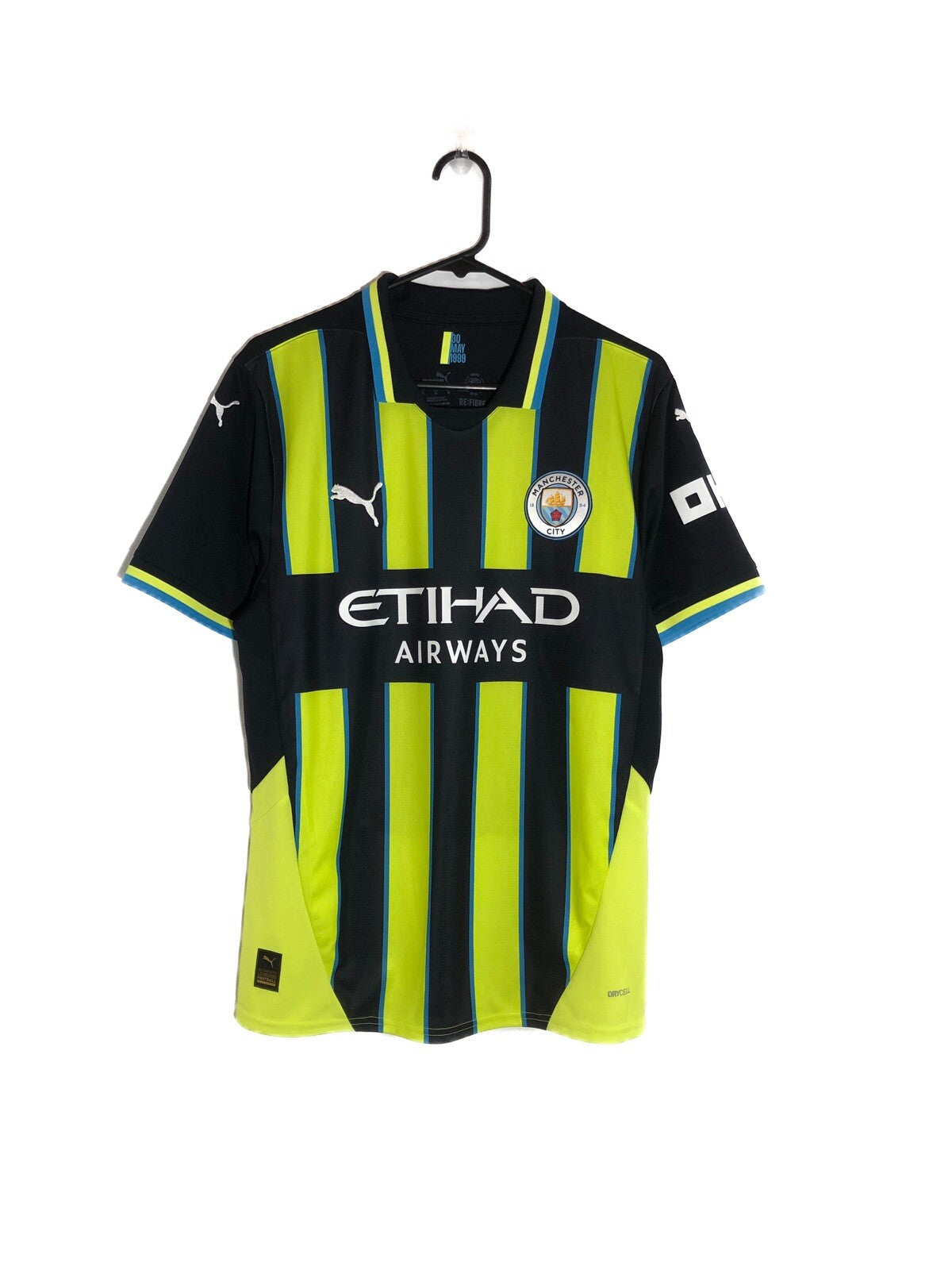 Manchester City Bernardo #20 2024/25 Medium Away Excellent Condition 775086-02