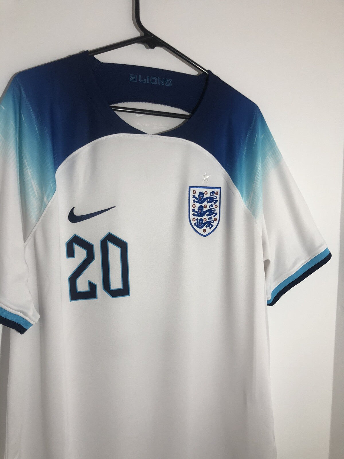 England Foden #20 2022 XL Home Shirt Excellent Condition DN0687-100