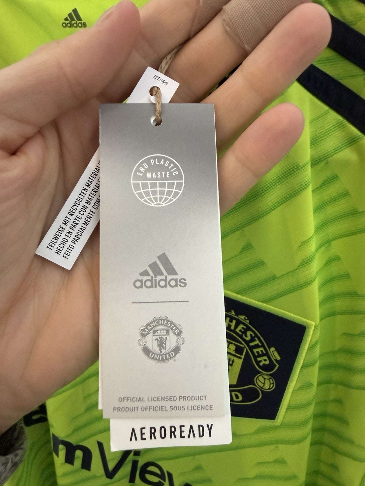 Manchester United Rashford #10 2022/23 3rd Medium Shirt BNWT HE2981