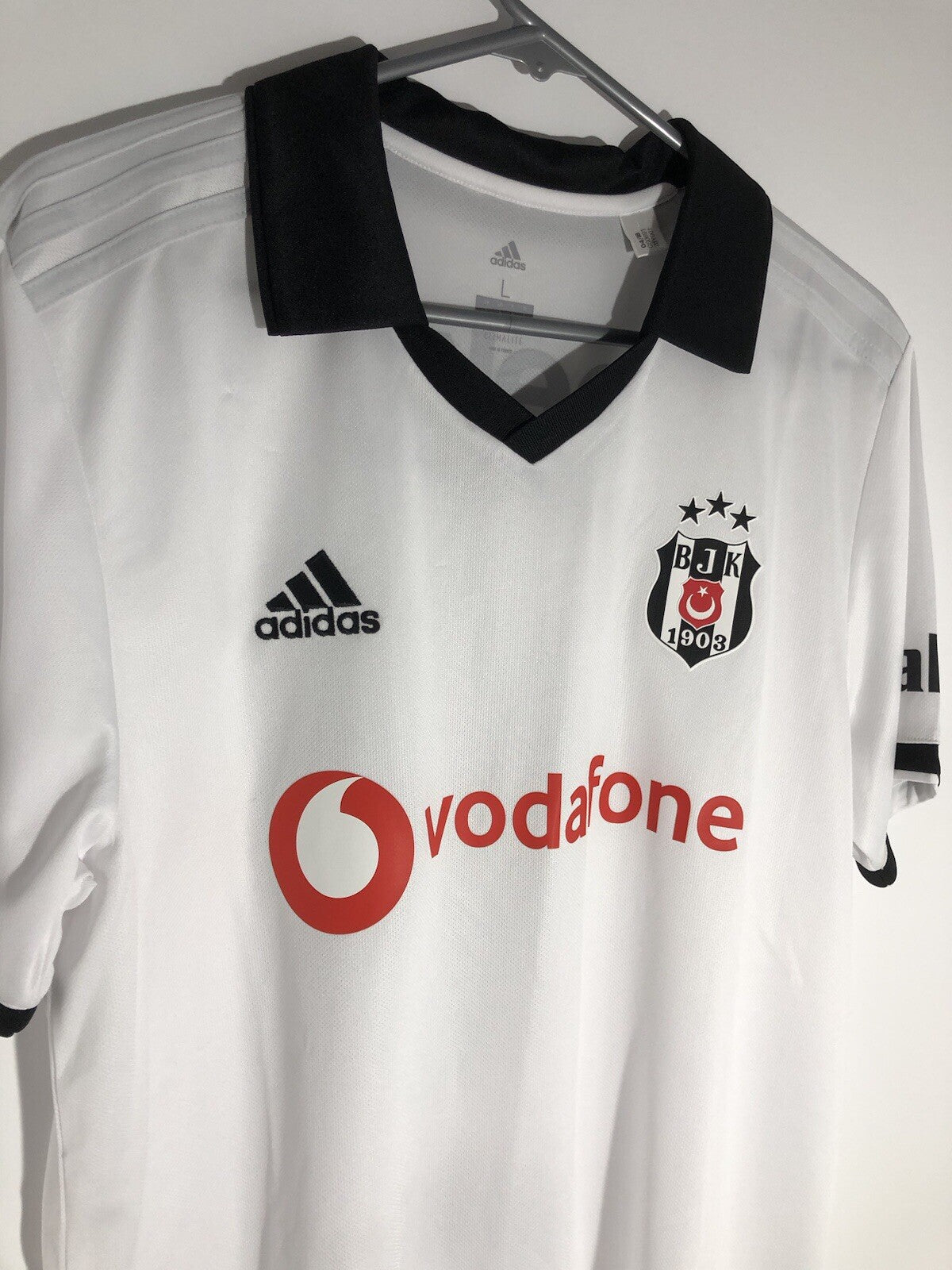 Besiktas R. Babel #8 2018/19 Large Home Shirt Adidas Excellent Condition CG0691