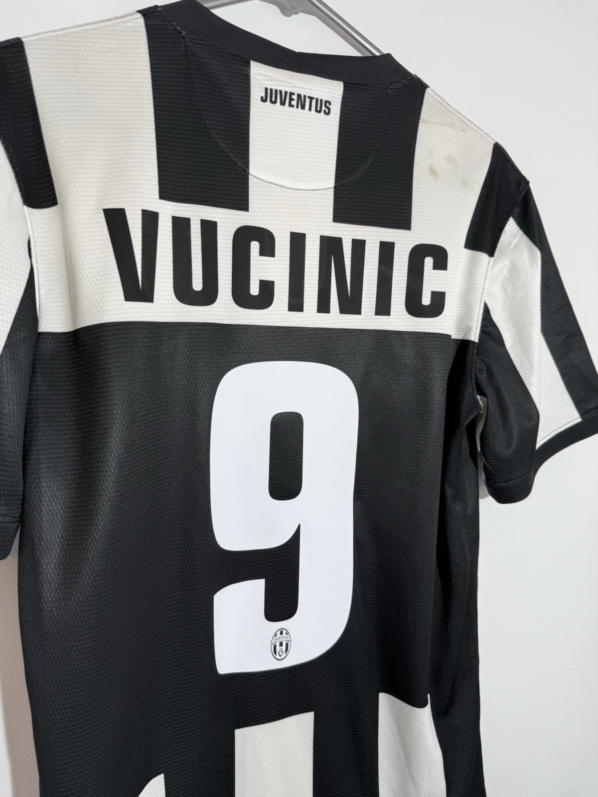 Juventus Vucinic #9 2013/14 Small Home Shirt Nike Excellent Condition 479331-106