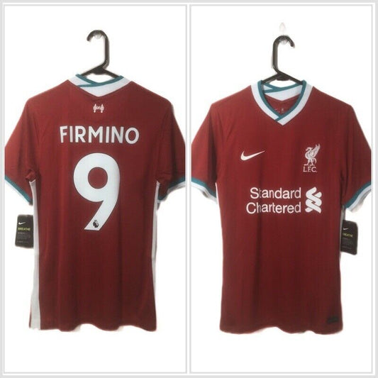 Firmino #9 Liverpool Small 2020 21 Home Shirt Brand New With Tags CZ2636 687