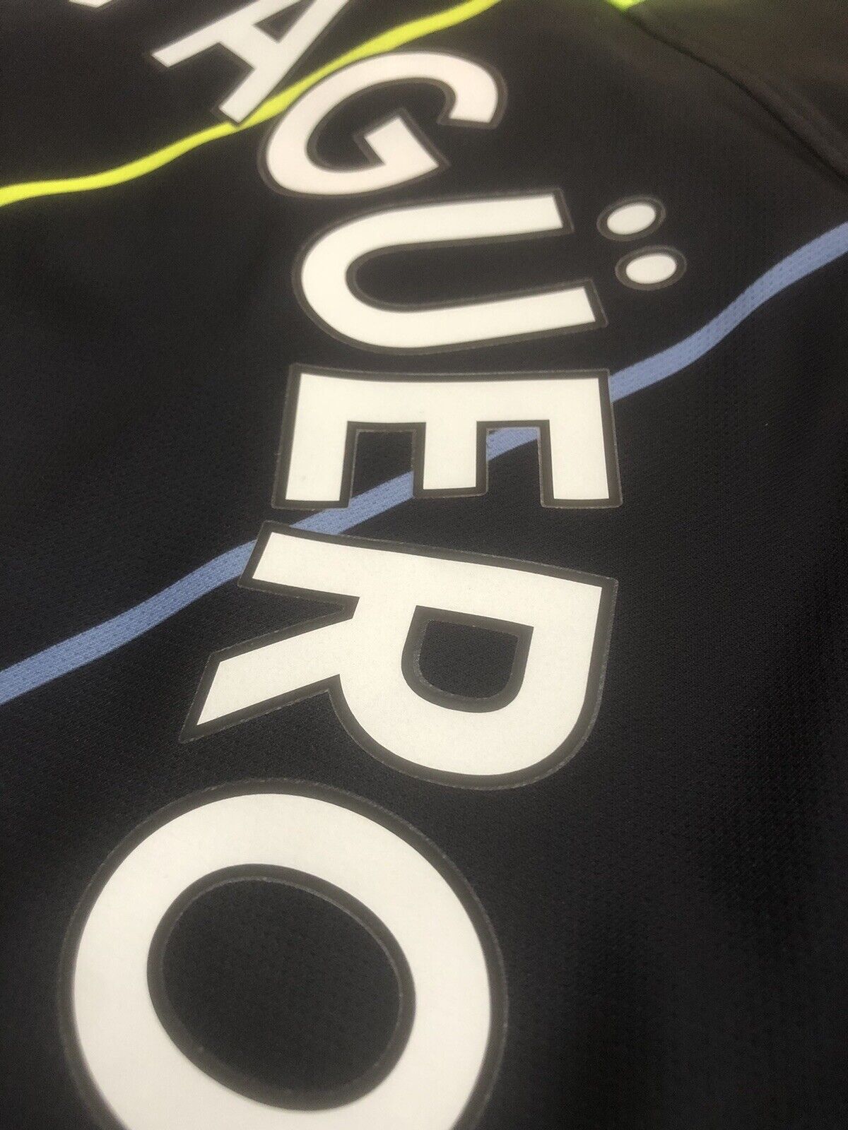 Kun Aguero 10 Manchester City 2018 19 Medium Away Excellent Condition 919002 476