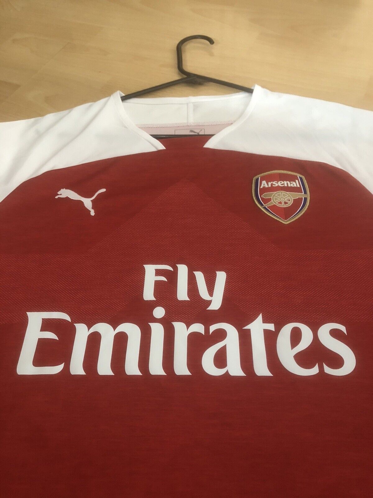 Xhaka #34 Arsenal 2018/19 Xl Home Shirt Puma Excellent Condition 753209-12