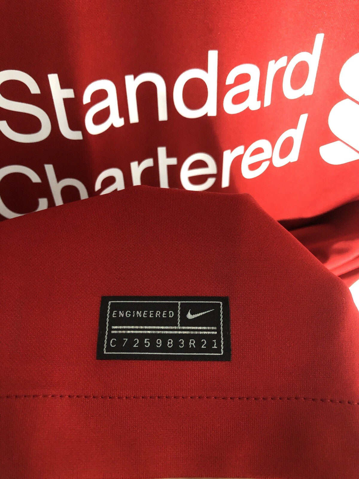Liverpool M Salah #11 2020/21 Medium Home Shirt BNWT CZ2636-687