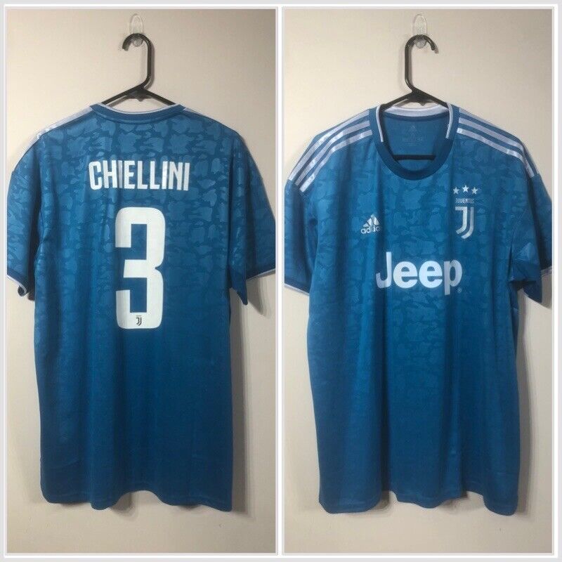 Chiellini #3 Juventus 2019/20 XL 3rd Football Shirt Jersey Adidas BNWT