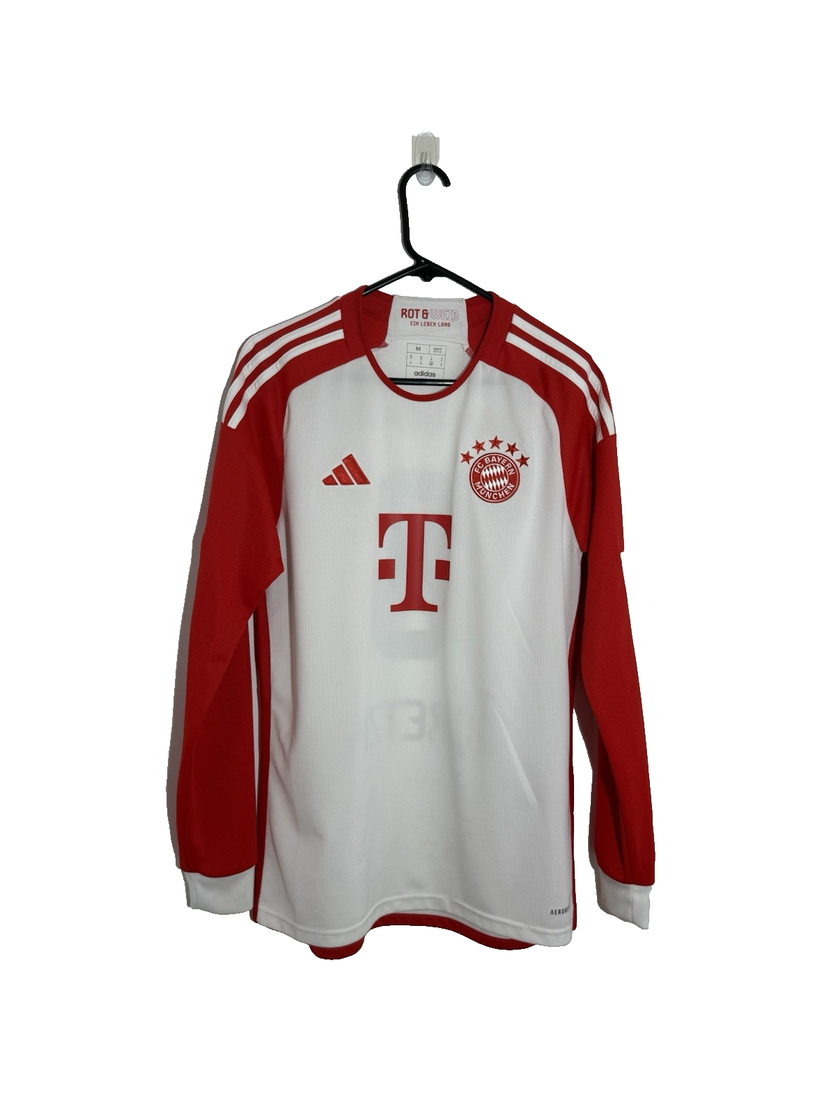 Bayern Munich Goretzka #8 2023/24 Medium LS Home Shirt Excellent Condition