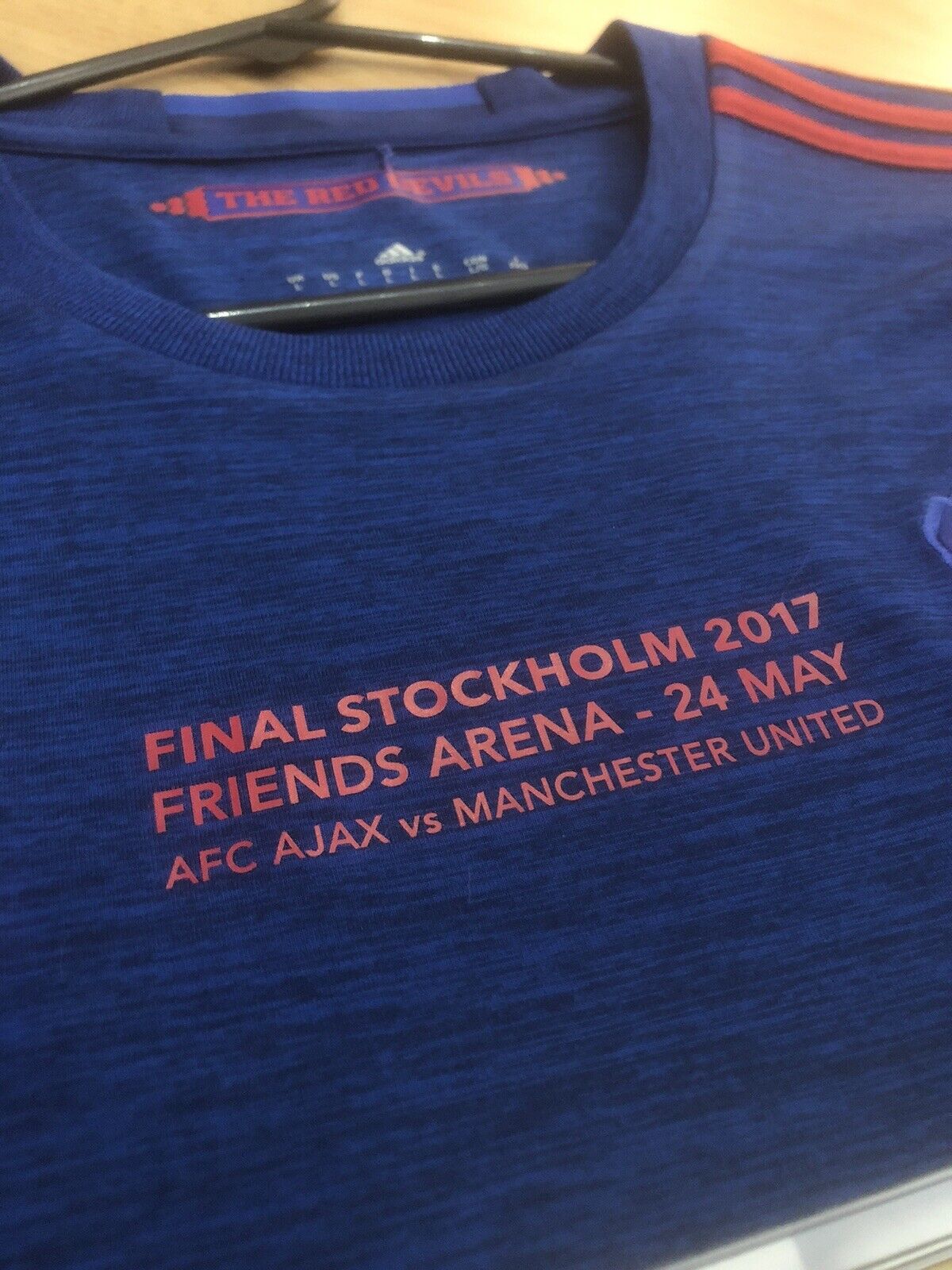 Manchester United 2016 17 Large Ls Away El Final Excellent Condition Ai6703