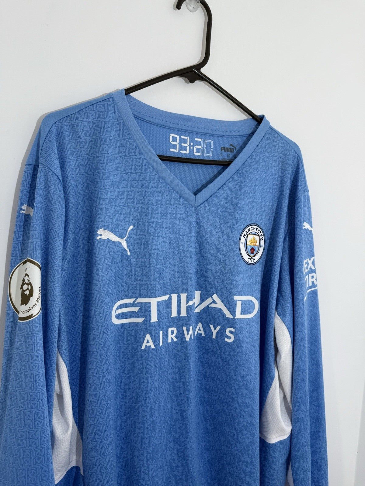Manchester City Gundogan #8 2021/22 2XL LS Home Shirt Puma BNWT 759203-01