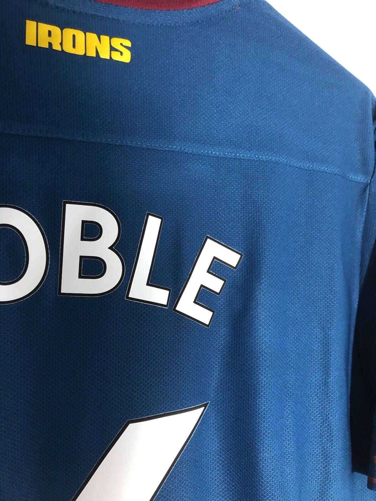 Noble 16 West Ham United 2018 19 Large 3rd Shirt Umbro Excellent Condition