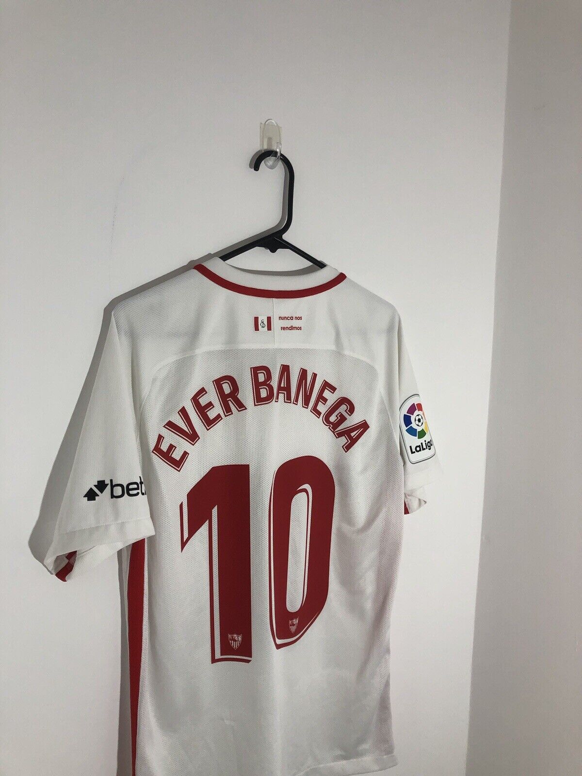 Ever Banega 10 Sevilla 2019 20 Home Large Shirt Excellent Condition  833017 102