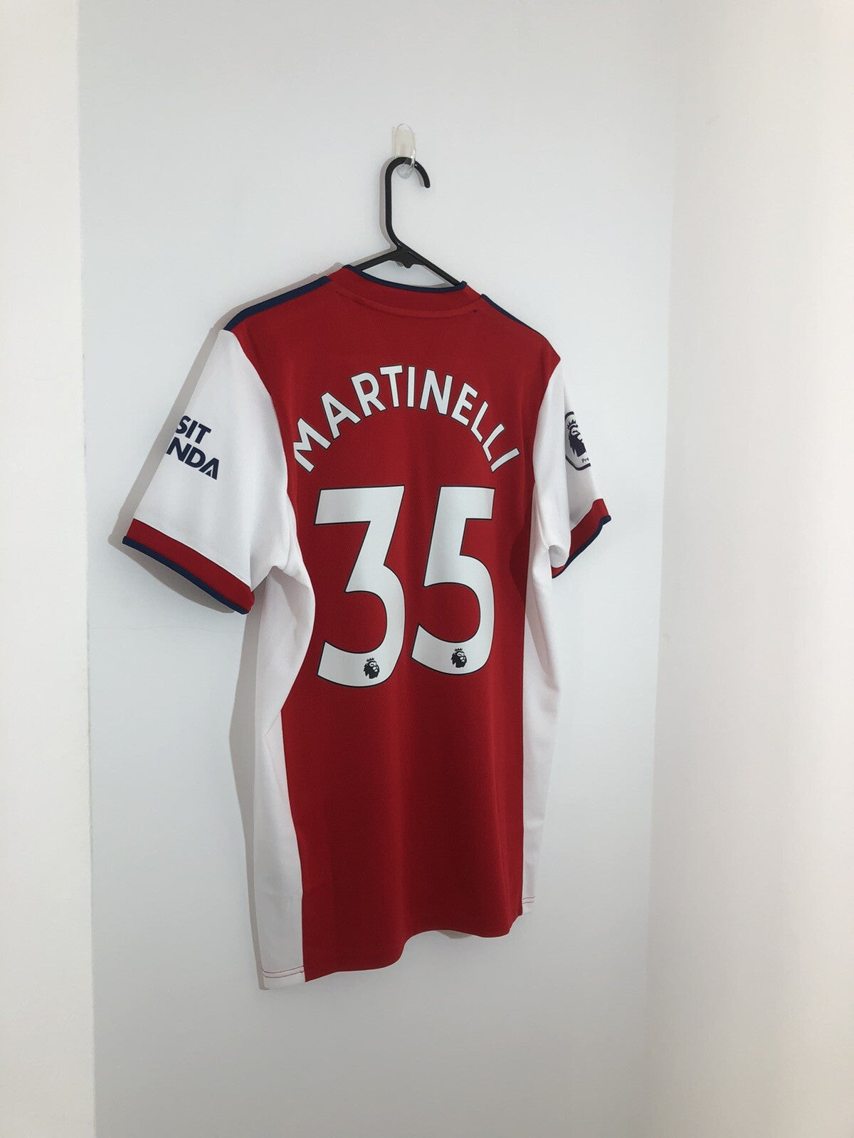 Arsenal Martinelli #35 2021/22 Medium Home Shirt Adidas BNWT GM0217