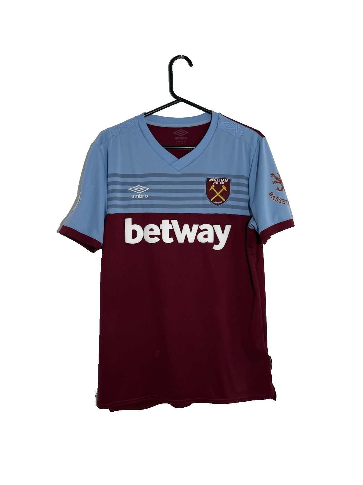 West Ham United Bowen #17 2019/20 Large Home Shirt Umbro Very Good Condition
