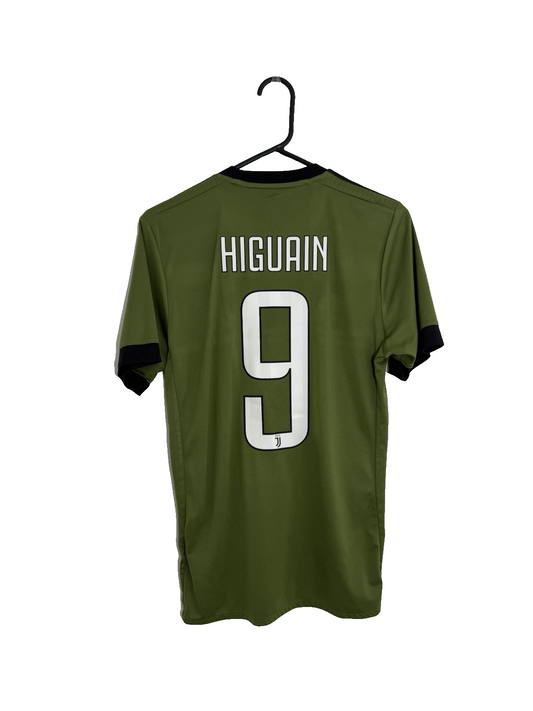 Juventus Higuain #9 2017/18 Small 3rd Shirt Adidas Excellent Condition AZ8711