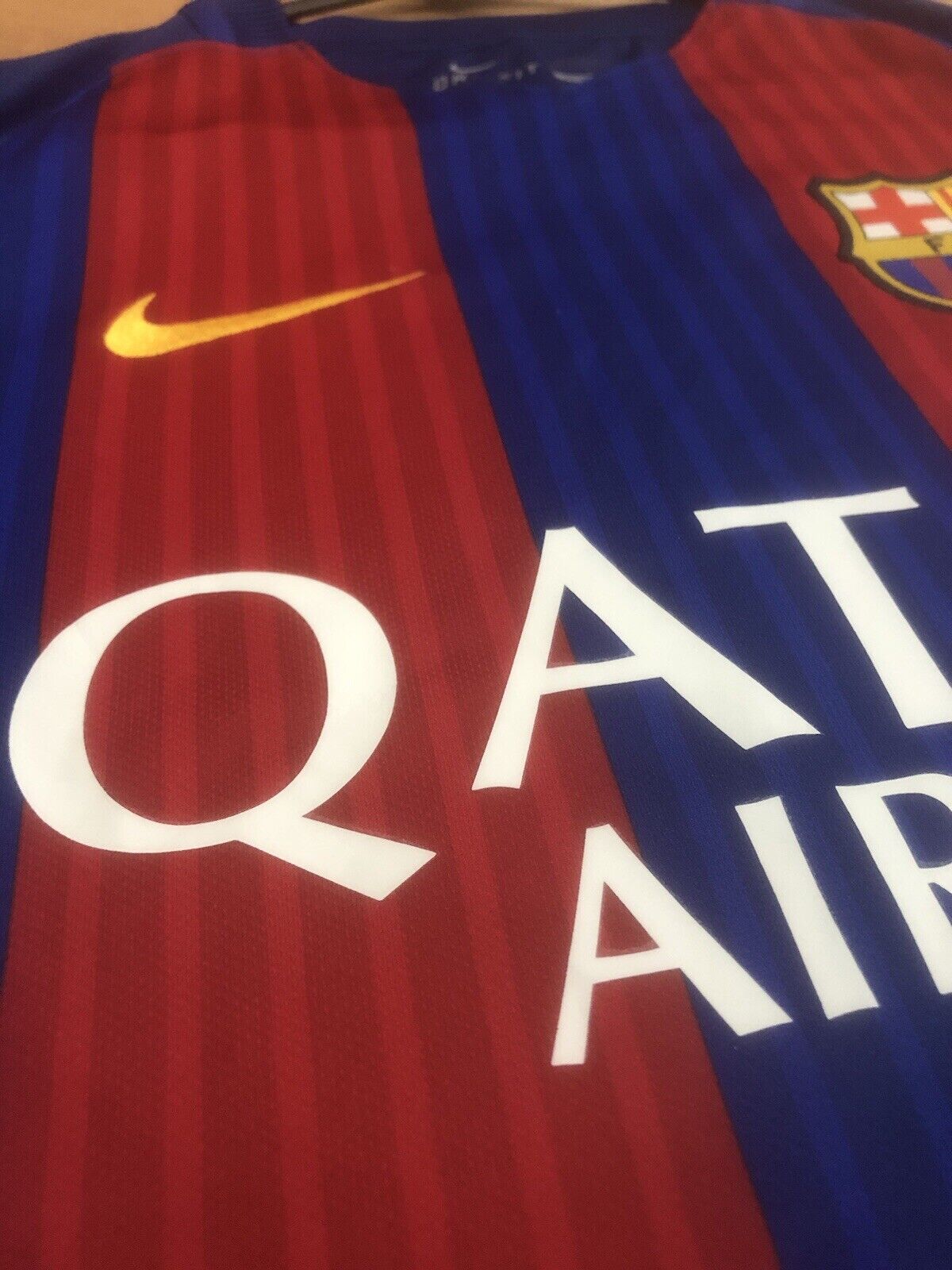 Messi 10 Barcelona 2016 17 Home Small Shirt Nike Excellent Condition 776850 481