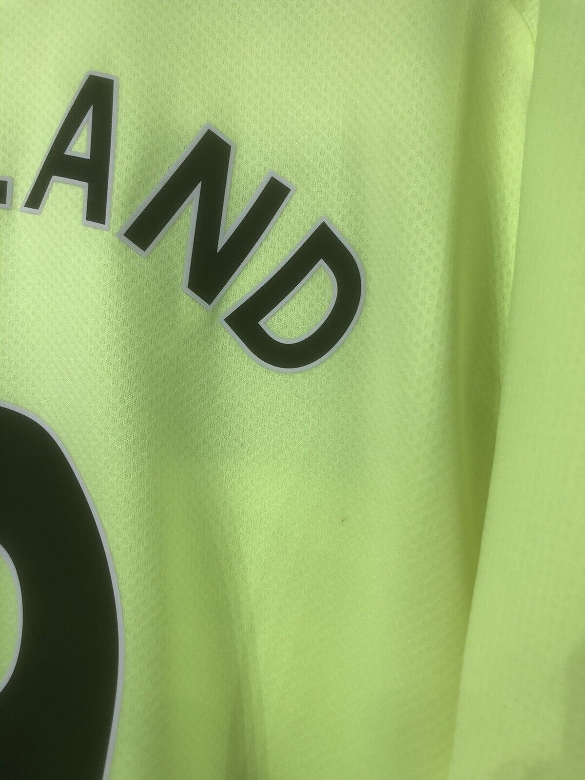 Haaland #9 Manchester City 2022/23 Treble XL 3rd Shirt Puma Excellent Condition