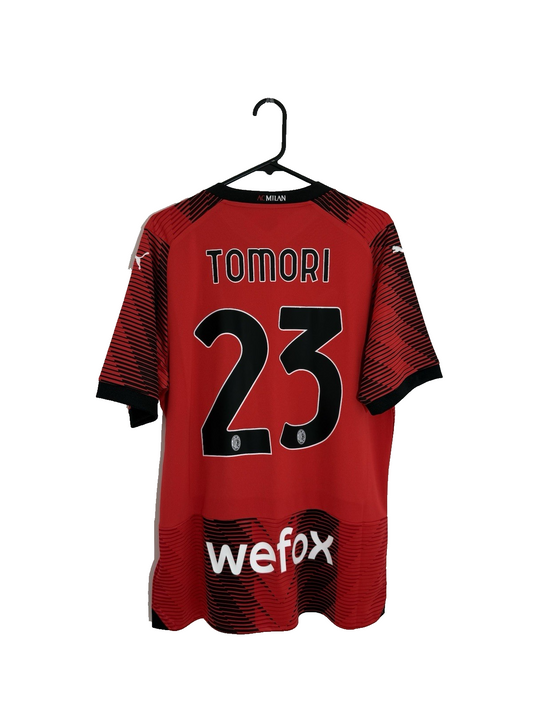 AC Milan Tomori #23 2023/24 Home Large Shirt BNWT 770383-01