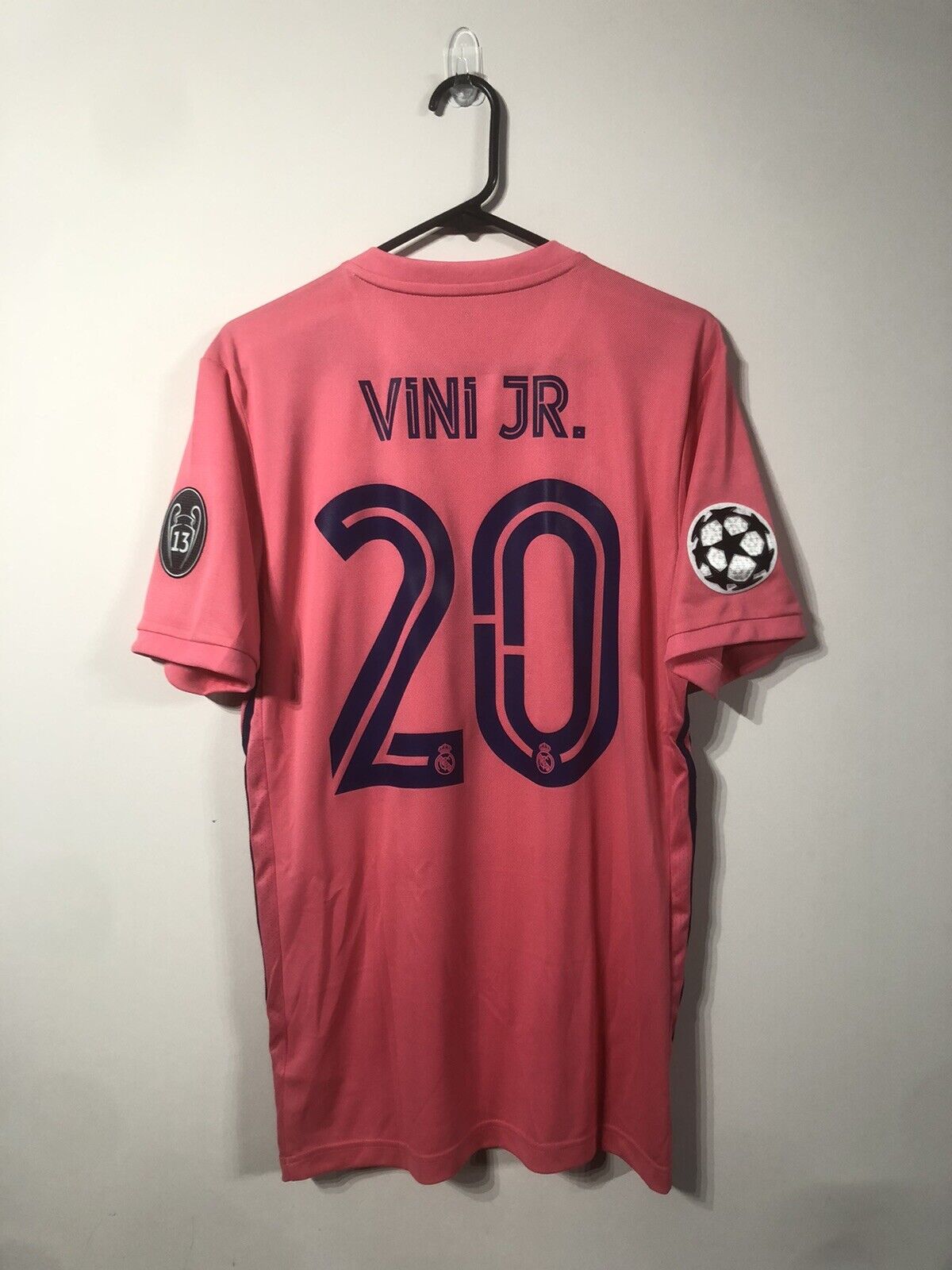 Vinicius Jr #20 Real Madrid 2020/21 Medium Away Shirt Jersey BNWT GI6463