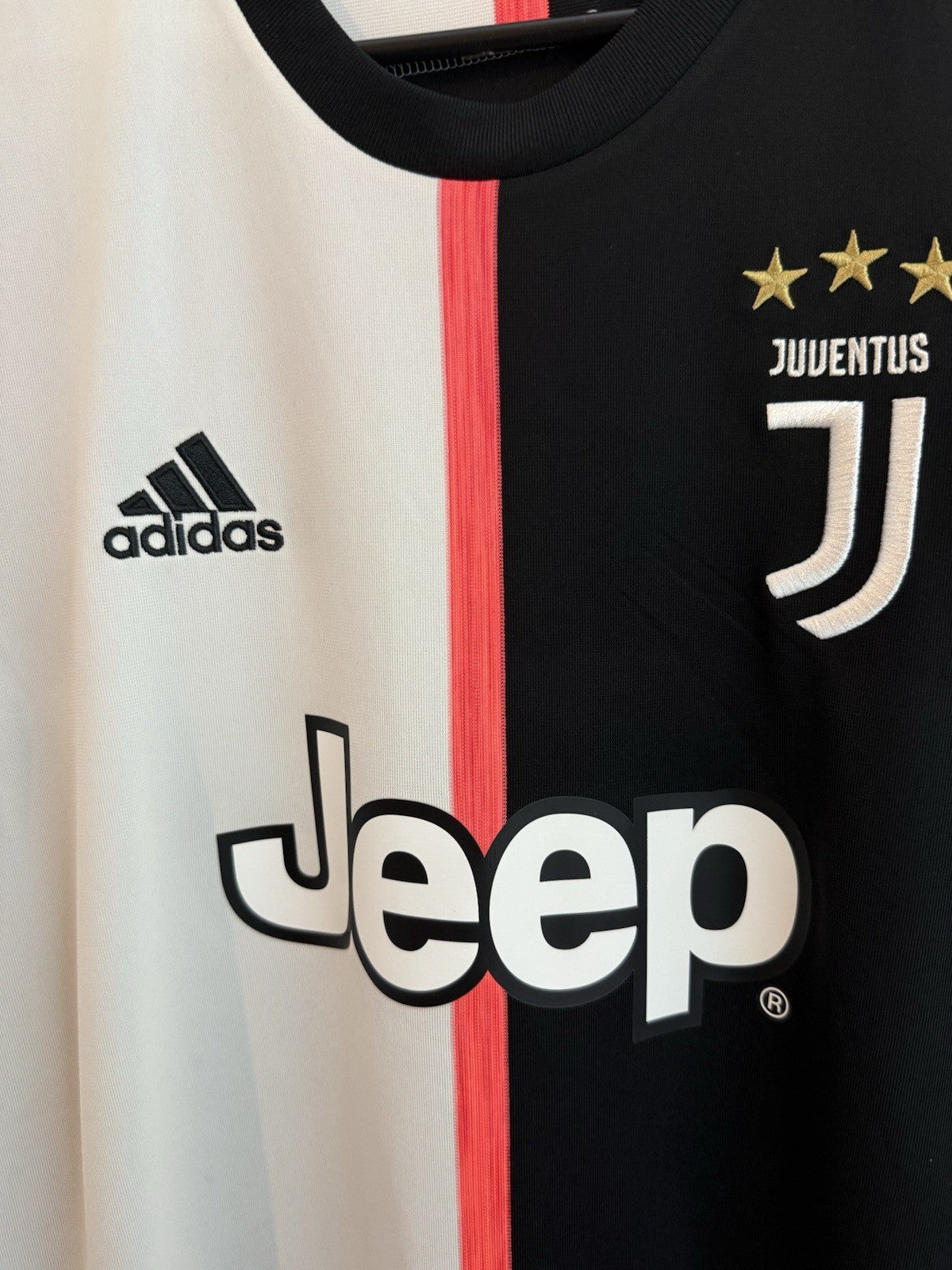 Juventus Ronaldo #7 2019/20 Large Home Shirt Excellent Condition DW5455