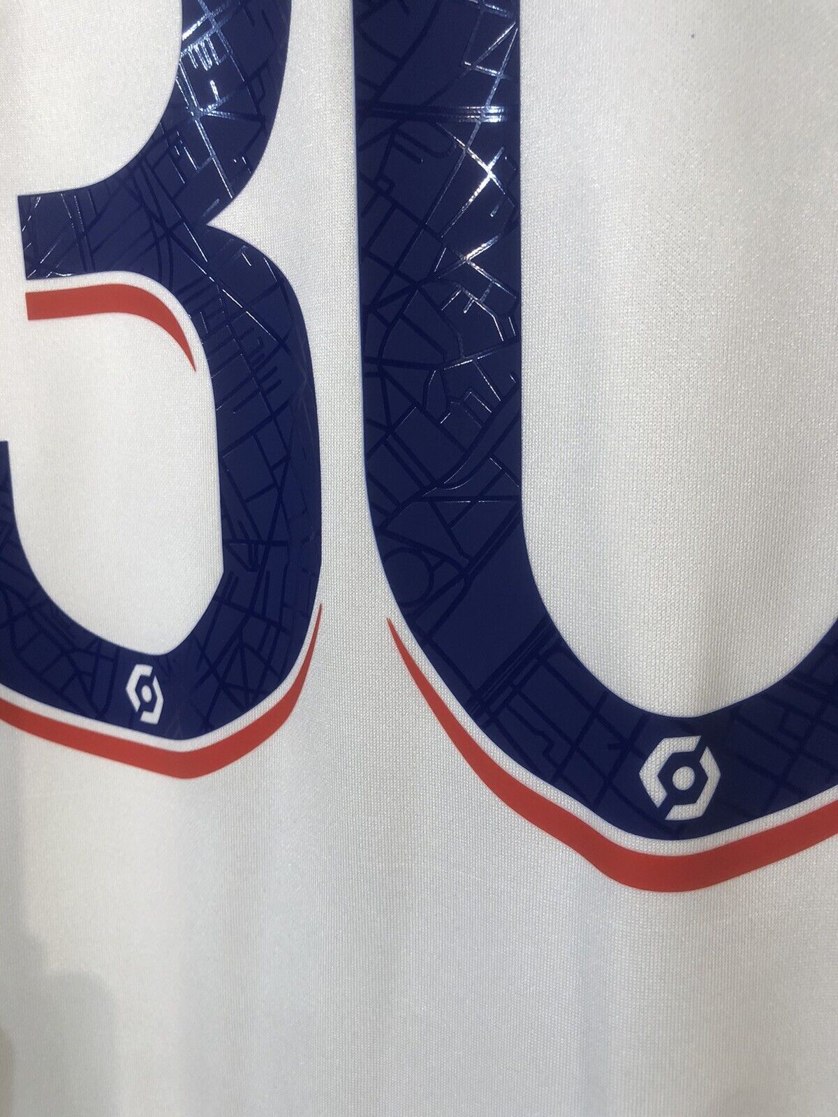 Messi #30 Paris St Germain 2022/23 X-Large Away Shirt Excellent Condition