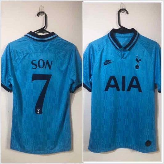 Son #7 Tottenham Hotspur 2019/20 Euro Small 3rd Shirt Nike Excellent Condition