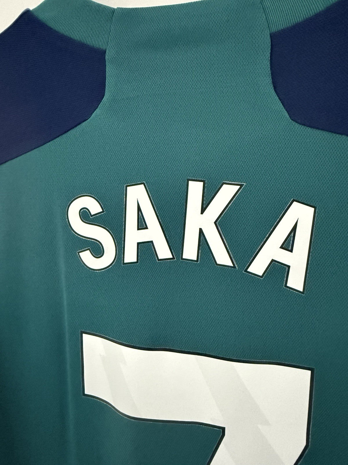 Arsenal Saka #7 2023/24 Large 3rd Shirt Adidas Excellent Condition HR6935