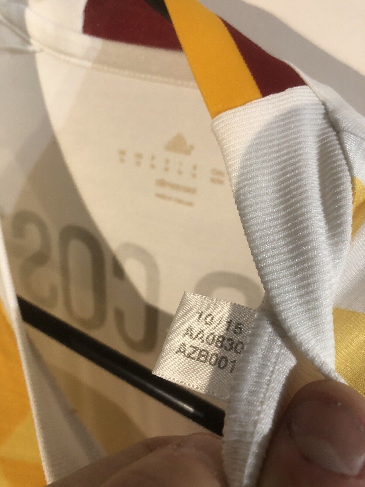 Diego Costa #19 Spain 2016 Away Medium Shirt Adidas Very Good Condition