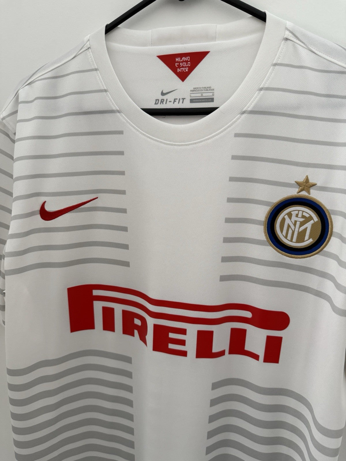 Inter Milan Dimarco #93 2014/15 Large Away Shirt Excellent Condition 611063-106