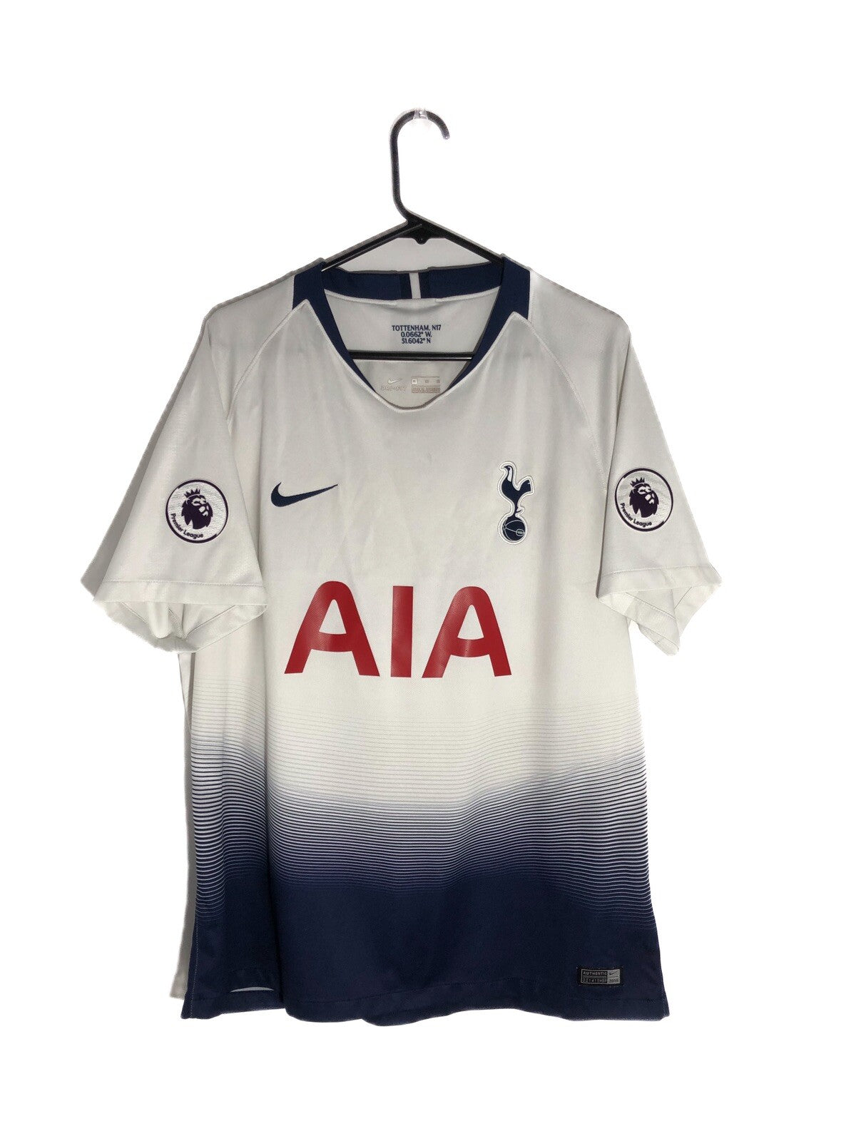 Tottenham Hotspur Lucas #27 2018/19 XL Home Excellent Condition 919005-101