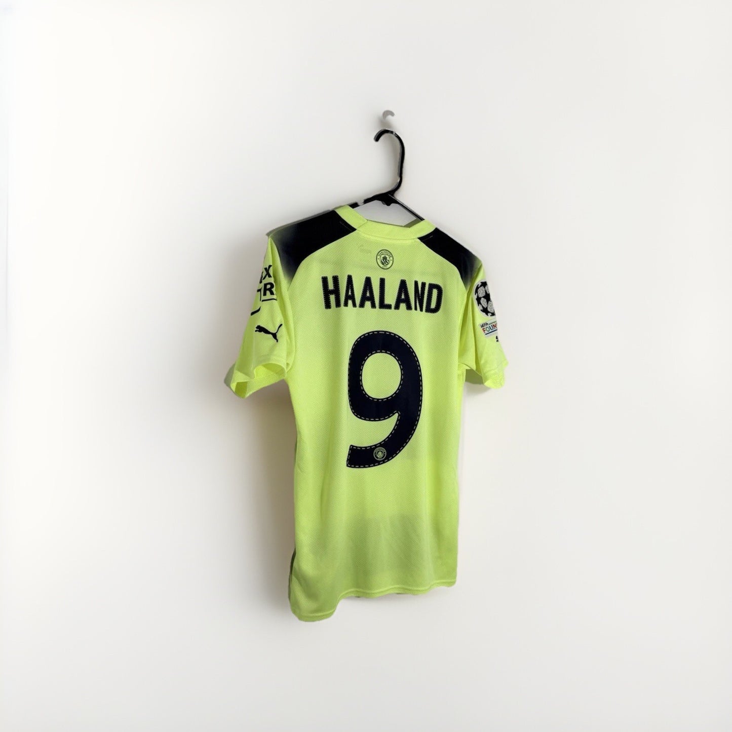 Manchester City Haaland #9 2022/23 Small 3rd Shirt Excellent Condition 765734-03