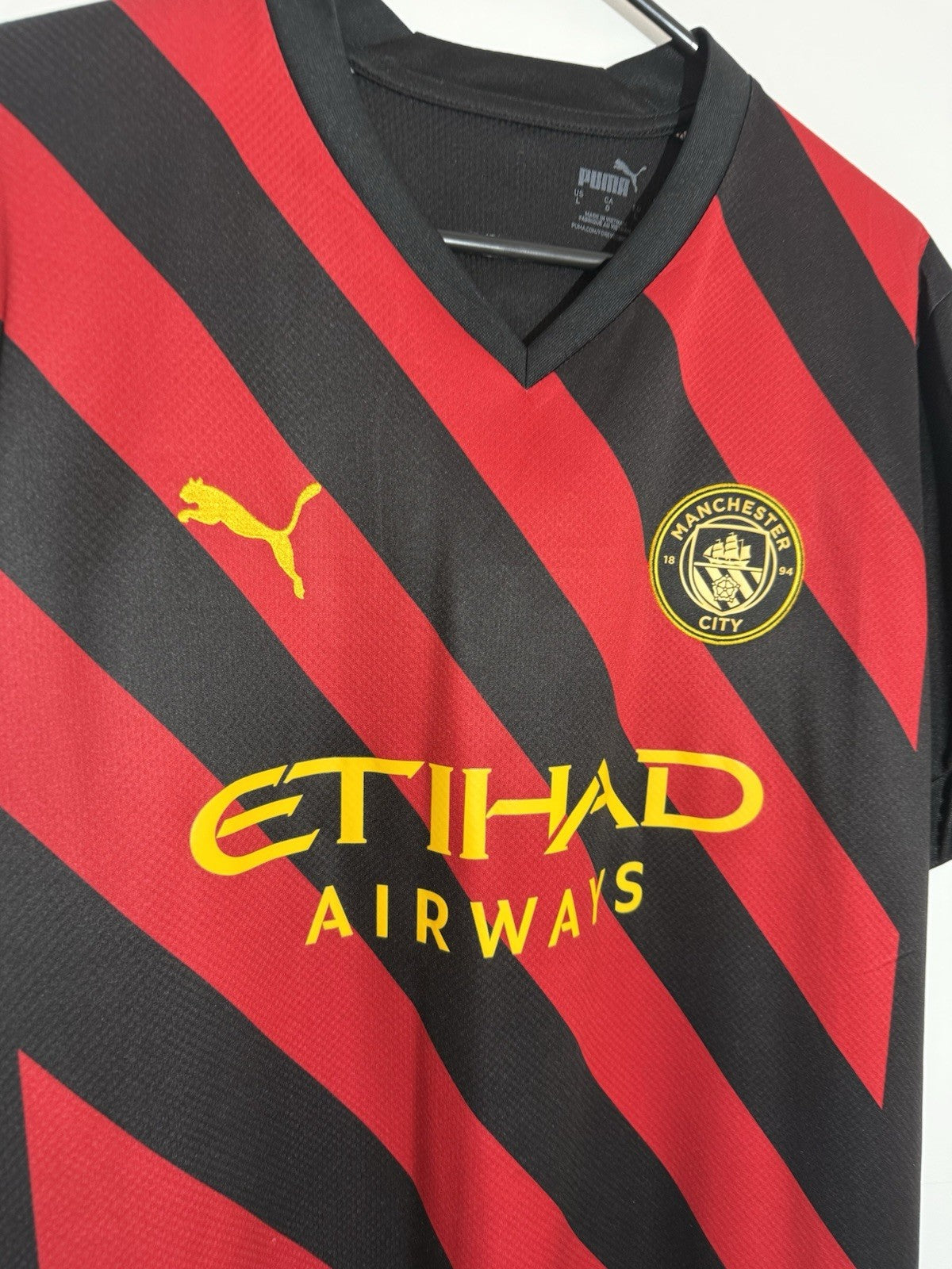 Manchester City Foden #47 2022/23 Large Away Shirt Excellent Condition
