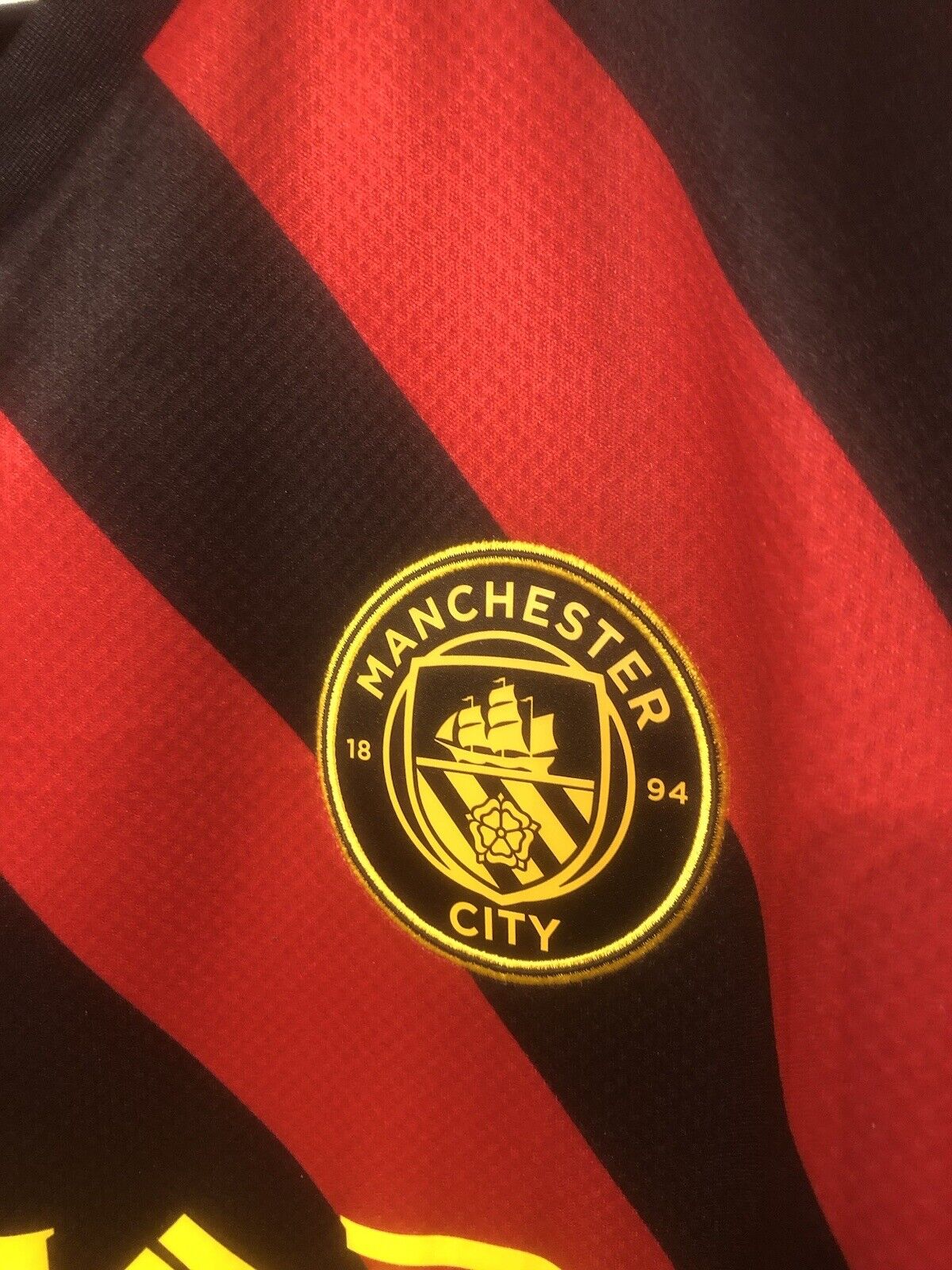 Foden #47 Manchester City Treble 2022/23 Large Away Shirt Excellent Condition