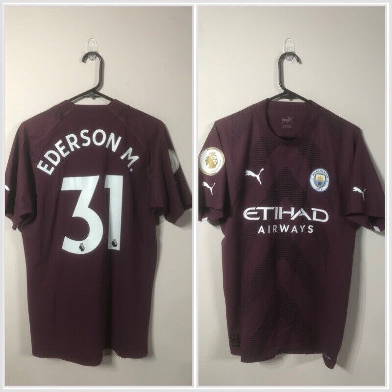 Ederson #31 Manchester City 2022/23 Medium Home Ultraweave Goalkeeper Shirt BNWT