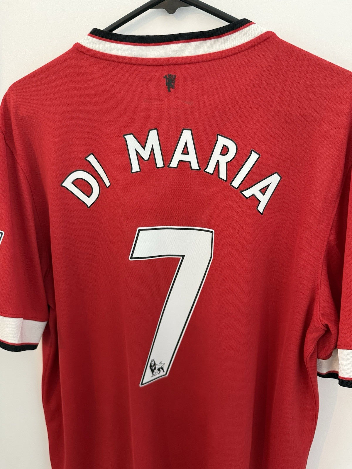 Manchester United Di Maria #7 2014/15 Large Home Excellent Conditio 611031-624