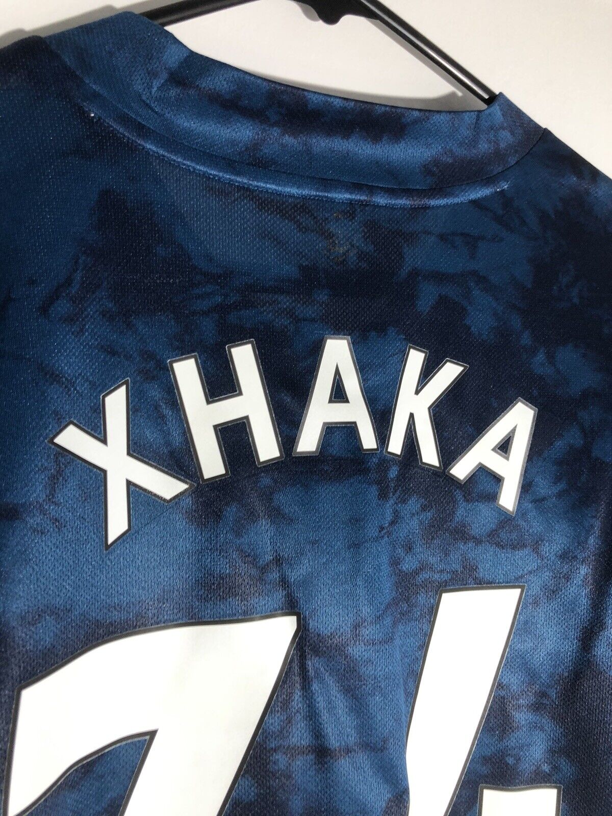 Xhaka #34 Arsenal 2020/21 Large 3rd Shirt Adidas Excellent Condition GH6653