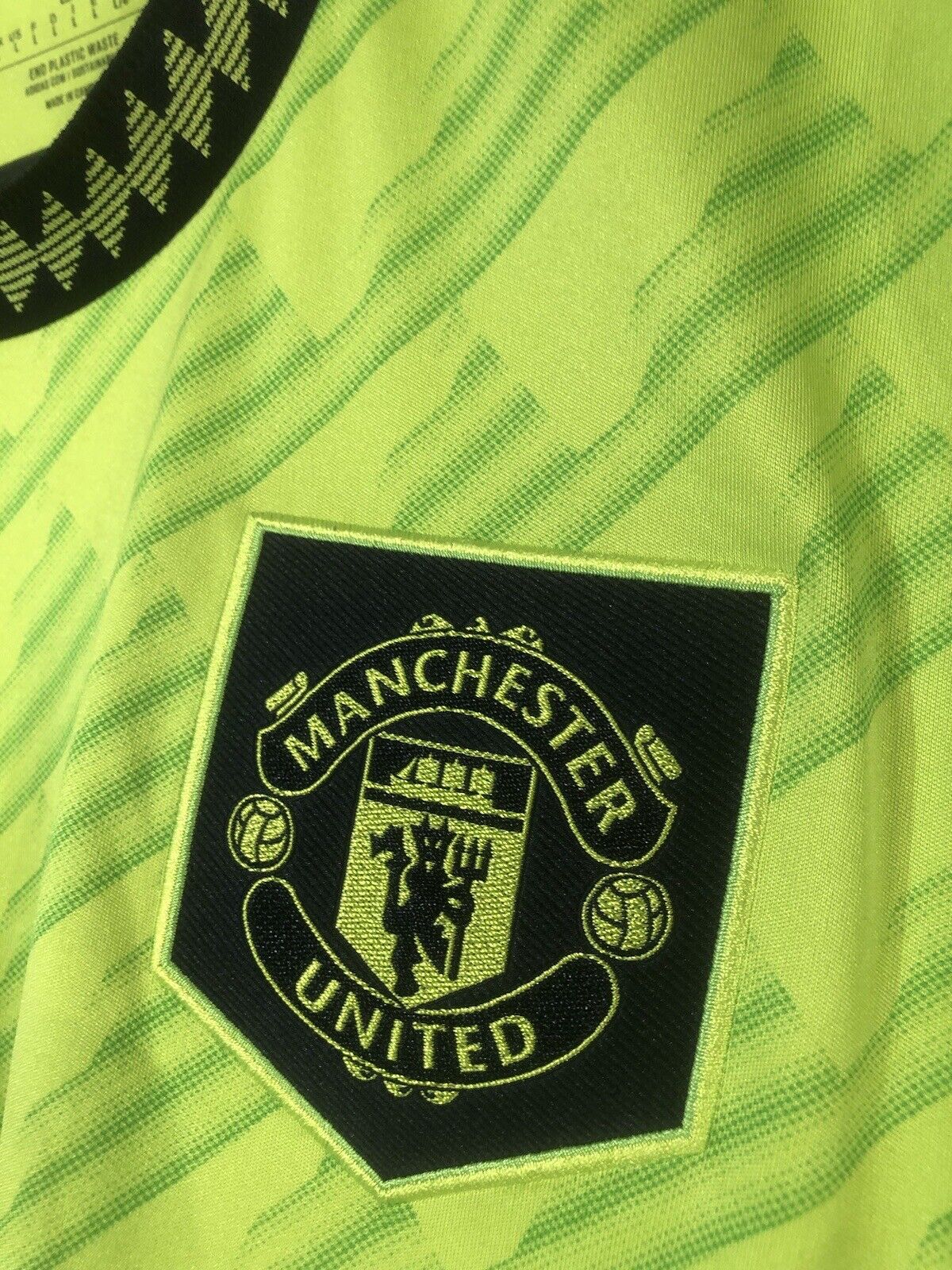 Eriksen #14 Manchester United 2022/23 3rd Large Shirt Adidas Excellent Condition